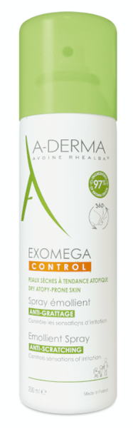 A-Derma Exomega Control Spray Emoliente Antiirritación 200 Ml - Imagen 3