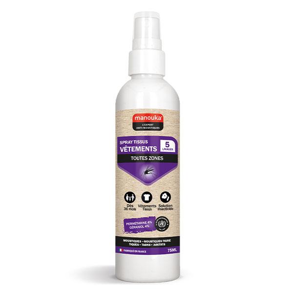 Tissu/Vêtements Spray Insecticide 75ml 2