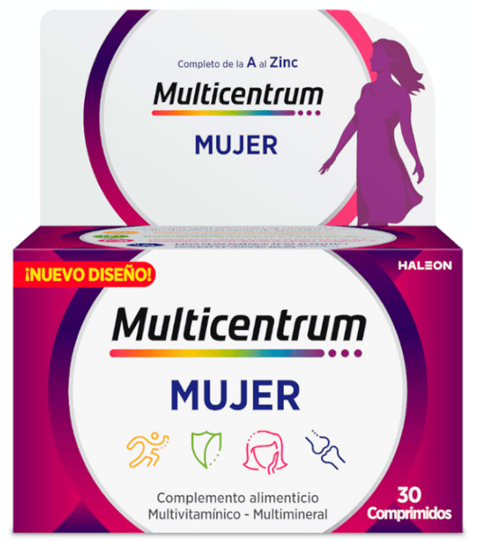 Multicentrum Mujer Vitaminas 30 comprimidos