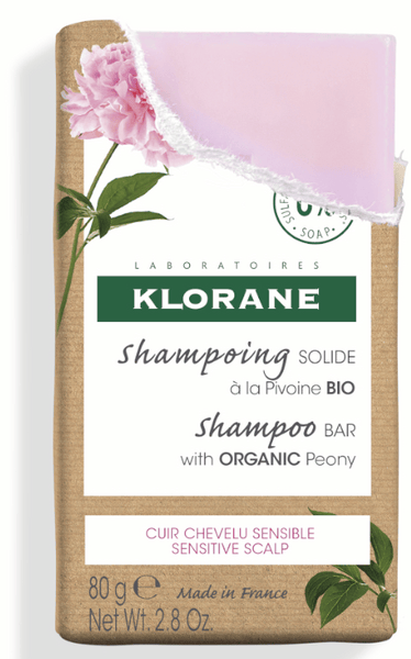 Klorane Champú Sólido a la Peonía Bio 80 gr
