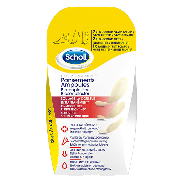 Scholl Pansements Ampoules Pieds 5 unités 4
