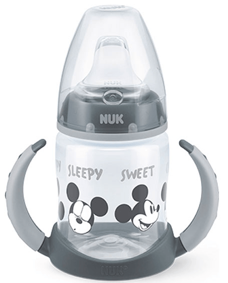 Nuk Biberón Entrena FC PP Mickey Gris 150 ml