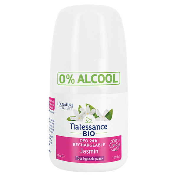 Déodorant Bio Rechargeable 24h Jasmin Roll-On 50ml 4