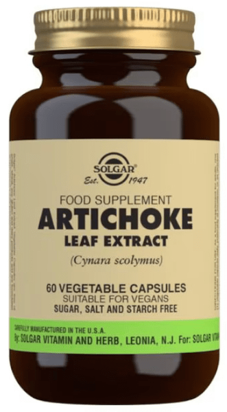 Solgar Alcachofa Extracto De Hoja 60 Cápsulas Vegetales