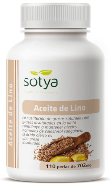 Sotya Aceite de Lino 710 mg 110 Cápsulas