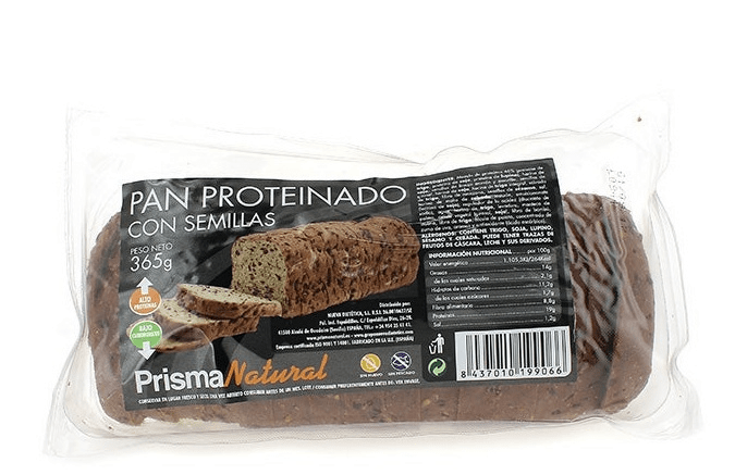 Prisma Natural Pan Proteinado Con Semillas 365 Gr