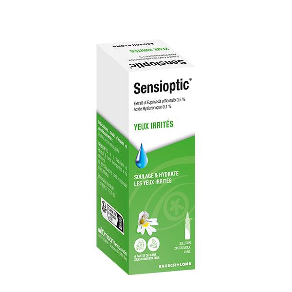 Ophtalmologie Sensioptic Solution Ophtalmique Yeux Irrités 10ml 4