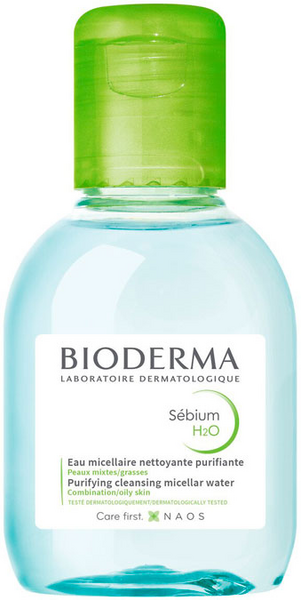 Bioderma Sébium H2O Solución Micelar Limpiadora 100ml