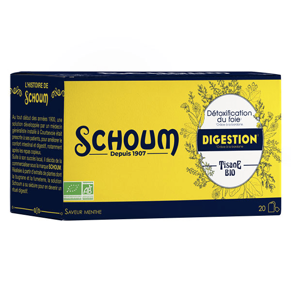 Digestion Tisane Menthe Bio 20 sachets 4