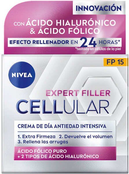 Nivea Hyaluron Cellular Filler Crema De Día Antiedad 50ml