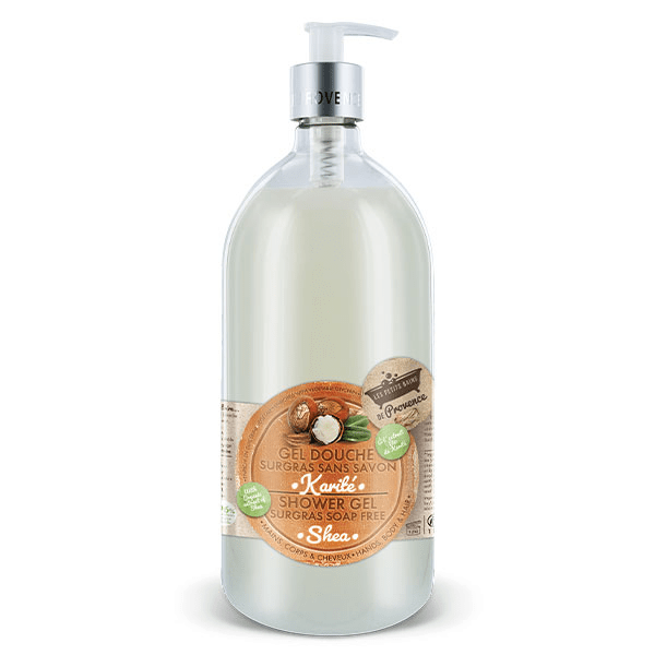 Gel Douche Surgras sans Savon Karité 1L 3