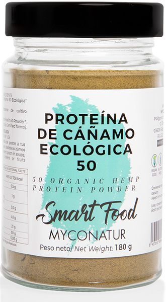 Myconatur Proteína De Cáñamo Ecológica 180 Gr