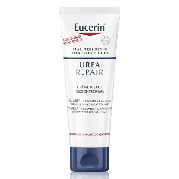 UreaRepair Crème Visage 5% d'Urée Peaux Sèches 50ml