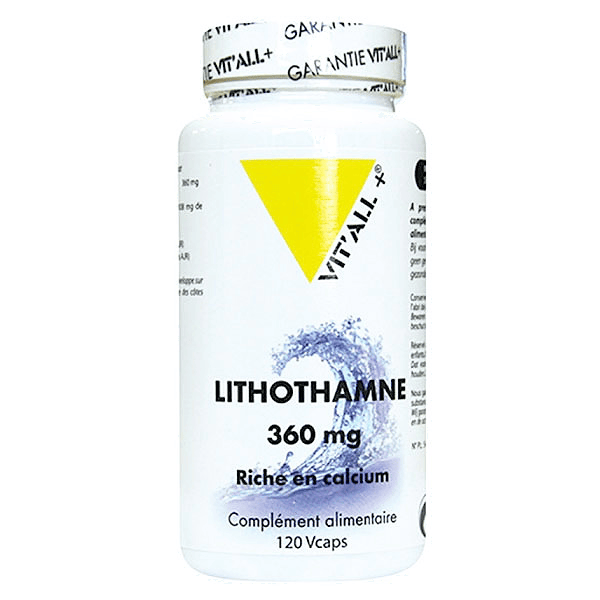 Lithothamne 360mg 120 gélules végétales 2