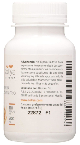 Sotya Germen De Trigo 500mg 220 Cápsulas