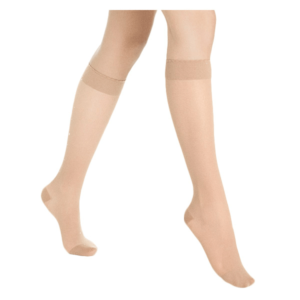 Styles Transparent Chaussettes Classe 2 Long Taille S Beige 120