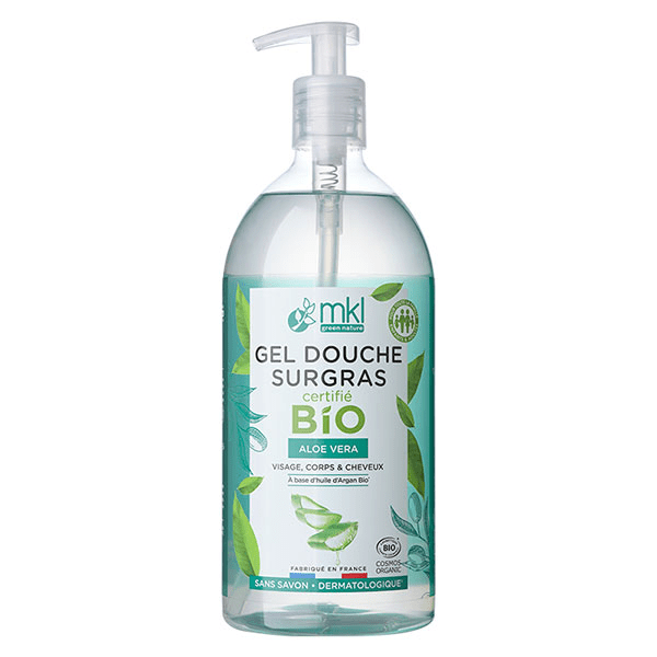 Gel Douche Surgras Aloe Vera Bio 1L 5