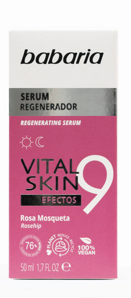 Babaria Sérum 9 Efectos Vital Skin Rosa Mosqueta 50ml