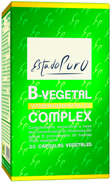 Estado Puro Complex B Vegetal 30 Cápsulas