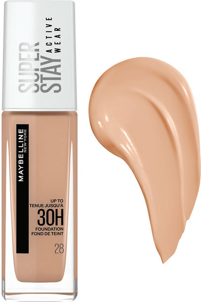 Maybelline Superstay ActiveWear 30H Base de Maquillaje Tono 28 Soft Beige 30 ml