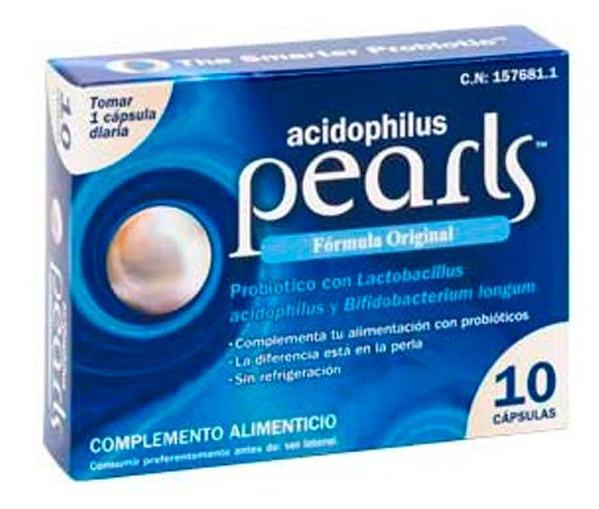 DHU Probiótico Pearls Acidophilus 10 Cápsulas