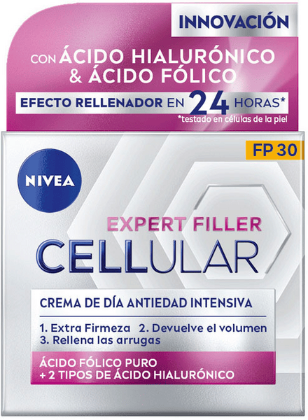Nivea Hyaluron Cellular Filler Crema de Día Antiedad SPF30+ 50ml