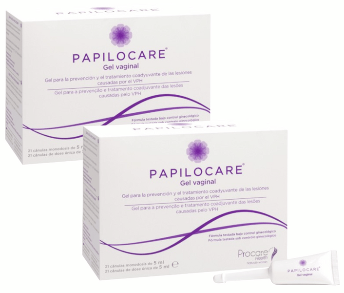 Papilocare Gel Vaginal 2x21 Cánulas
