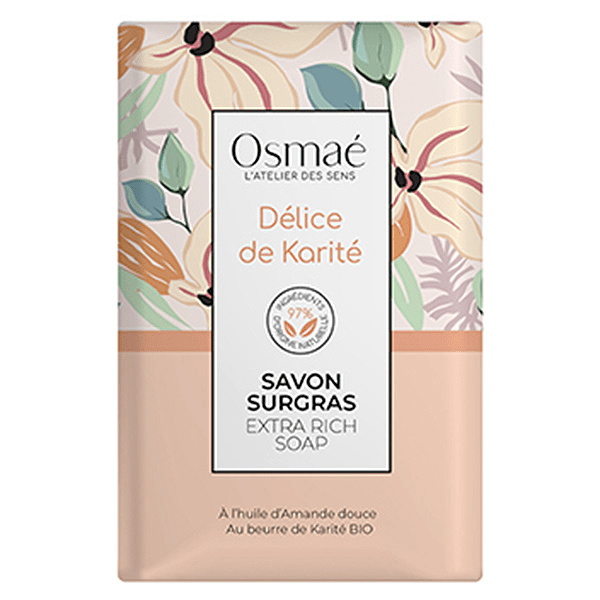 OSMAE Savon surgras délice de karité pain 200g 2