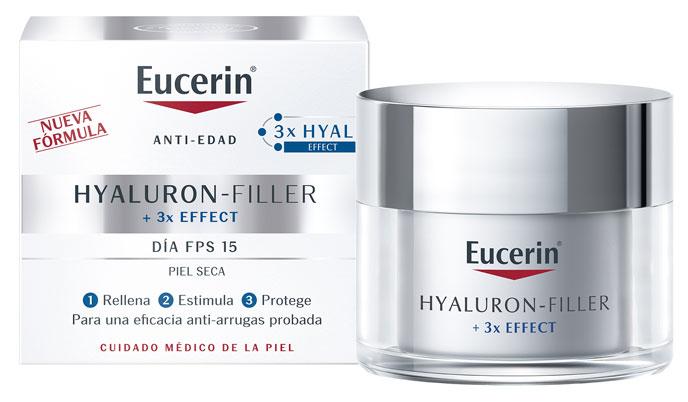 Eucerin Crema De Día Facial Piel Seca Hyaluron-Filler 50ml