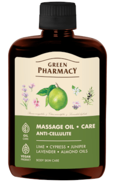 Greenpharmacy Naranja/Lavanda/Lima Aceite Para Masaje Anticelulítico 200Ml