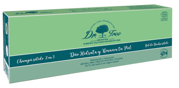Dr. Tree Gel De Ducha Exfoliante + Champú Uso Frecuente
