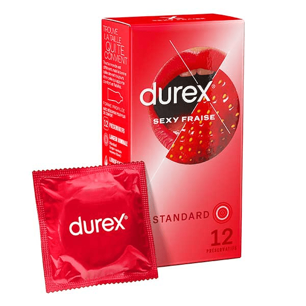 Préservatifs Sexy Fraise - 12 Préservatifs Parfumés 3
