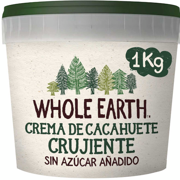 Whole Earth Crema De Cacahuete Original Crujiente 1kg