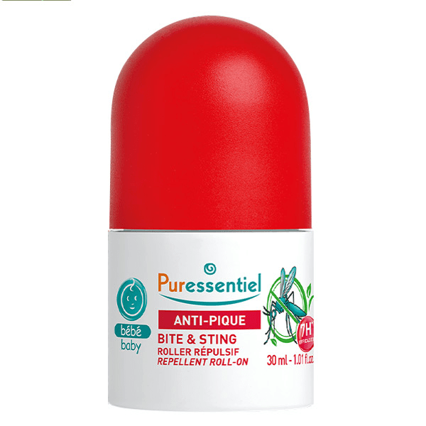 Anti-Pique Bébé Roller Répulsif Moustiques 30ml 3