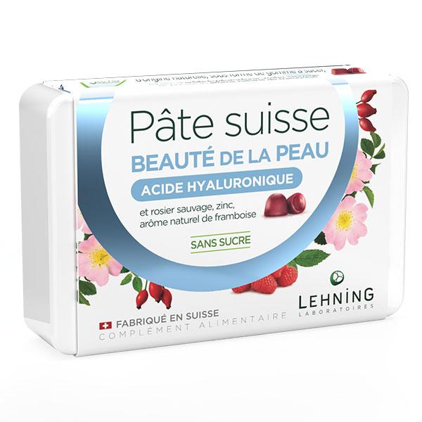 Lehning Pâte Suisse Beauté de la peau, Acide Hyaluronique - 40 gummies