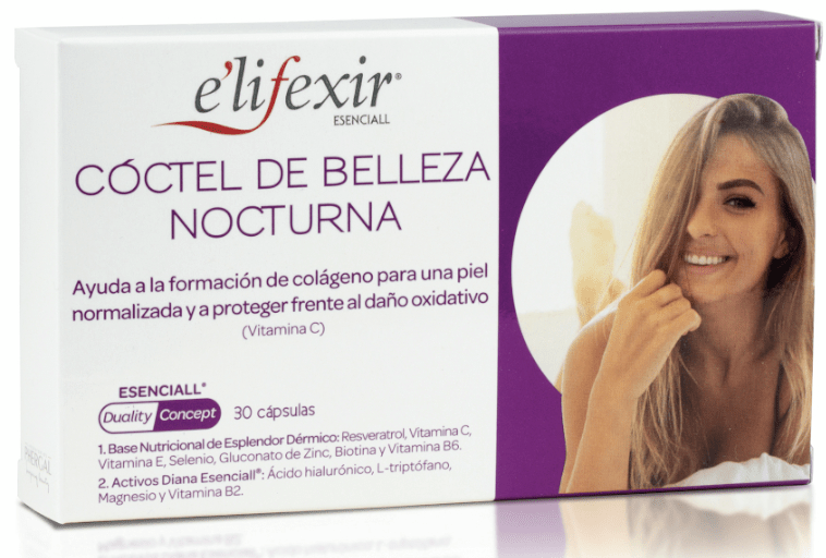 Elifexir Esenciall Cóctel Belleza Nocturna 30 Cápsulas