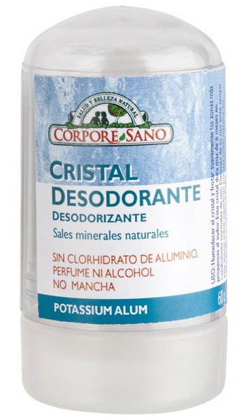 Desodorante Mineral Cristal Corpore Sano 60g