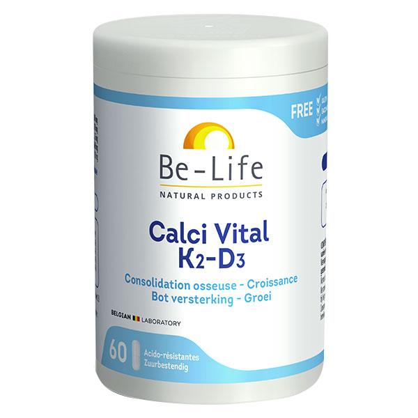 Be-Life Calci Vital K2-D3 60 gélules 2