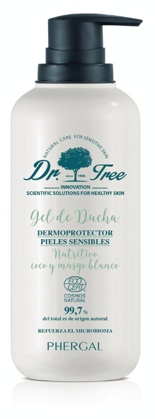 Dr. Tree Blanco Dr Tree Eco Gel De Ducha Nutritivo 500 Ml - Imagen 2