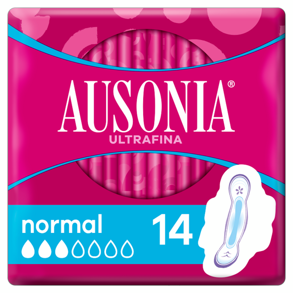 Ausonia Compresa Normal Alas Air Dry 14 Uds