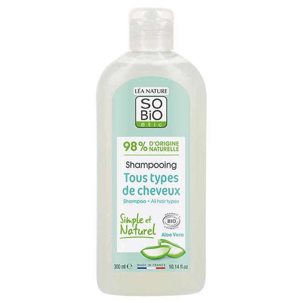 Léa Nature So Bio Étic Shampooing tous types de cheveux Aloe vera bio 300ml
