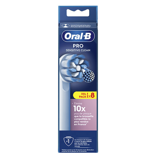 Brossette de Rechange Sensitive Clean 8 unités 3