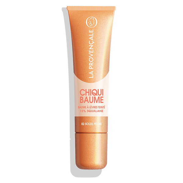 Bio Chiqui Baume à lèvres 02 Soleil Pêche
