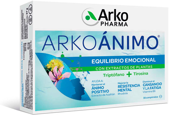 Arkopharma Arkoánimo Equilibrio Emocional 30 Comprimidos
