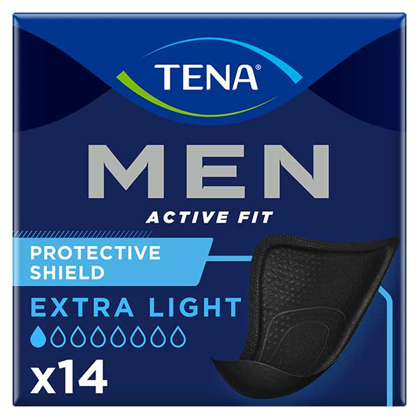 Men Active Fit Protection Discrète Extra Light 14 unités