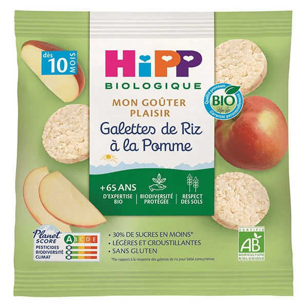 Galettes de Riz à la Pomme dès 10 mois 30g 3