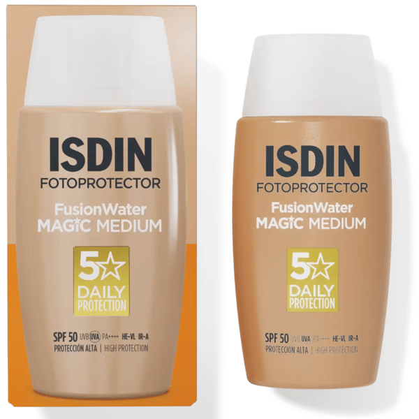 Isdin Fusion Water Magic Color Medium SPF50 50 ml