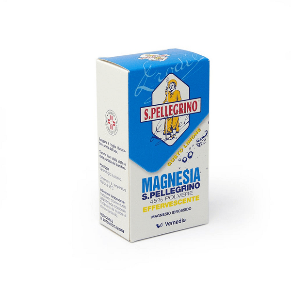 Magnesia S. Pellegrino Effervescente Antiacido Gusto Limone 100 Gr