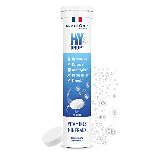 Hydrop Énergie Vitamines Minéraux 20 Comprimés
