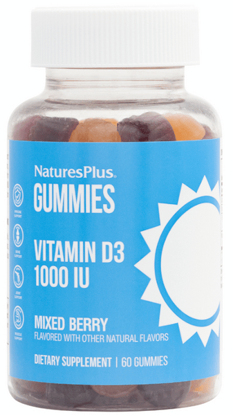 Nature's Plus Vitamina D3 60 Gummies